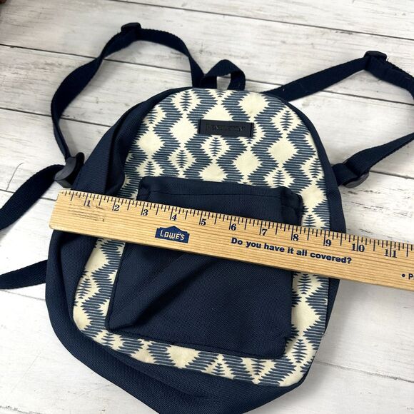 Pendleton‎ Canopy Canvas Mini Backpack carico lake aztec blue - Picture 5 of 9